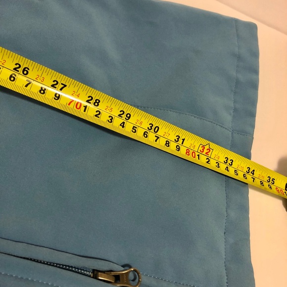 MARIKA long blue spring/fall jacket dusty blue GUC - Picture 3 of 8